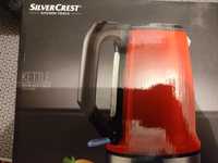 Silvercrest czajnik elektryczny nowy czerwony