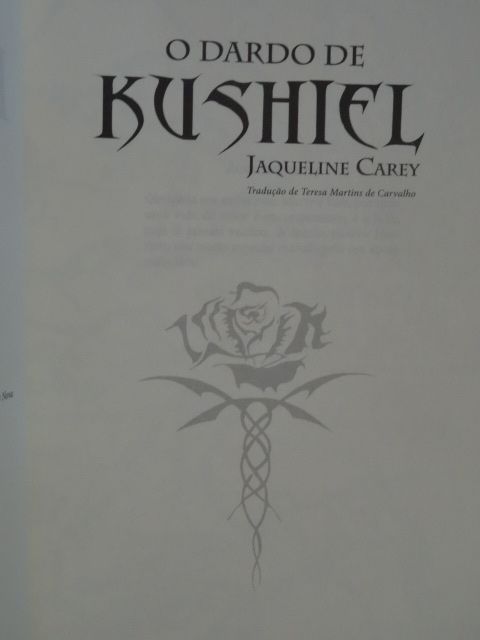 O Dardo de Kushiel de Jacqueline Carey