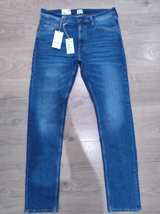 Spodnie jeansy MUSTANG Orlando Slim męskie dżinsy niebieskie 36/34