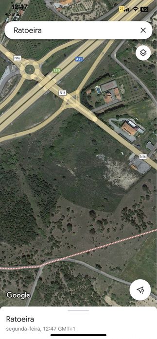 Terreno nó A25 para construção