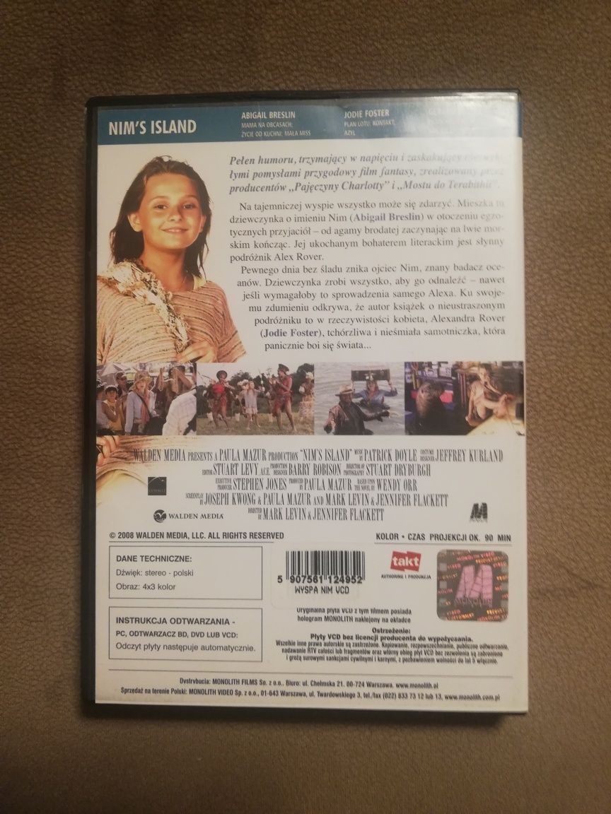 Film DVD, ,,Wyspa Nim,,