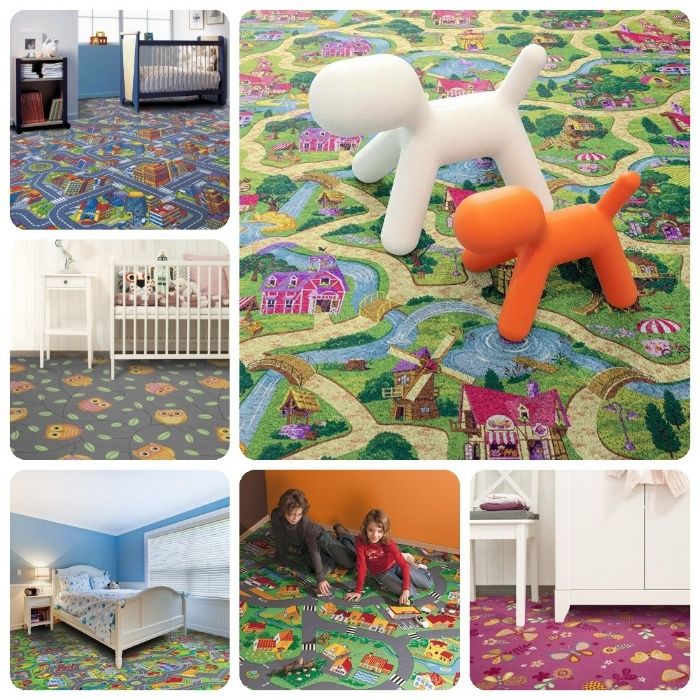 Дитячий коврик. Дитяча доріжка. Дитячий ковролін. Дитячий килим.