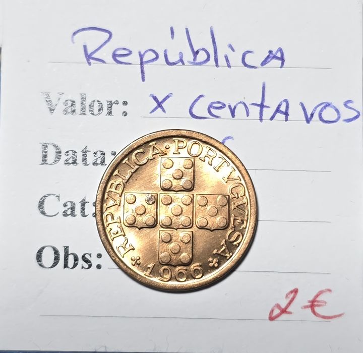 X centavos 1966 soberba