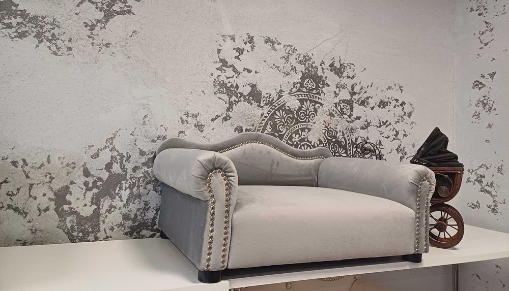 Legowisko kanapa glamour dla psa kota MALTAŃCZYK YORK KOT