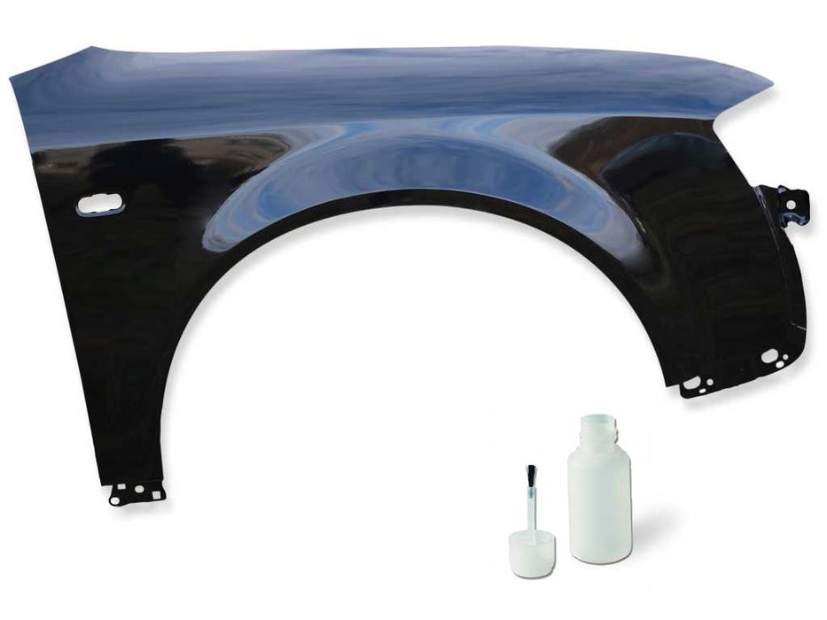 Błotnik przedni prawy Audi A4 B6 LZ9W czarny – nowy, pomalowany