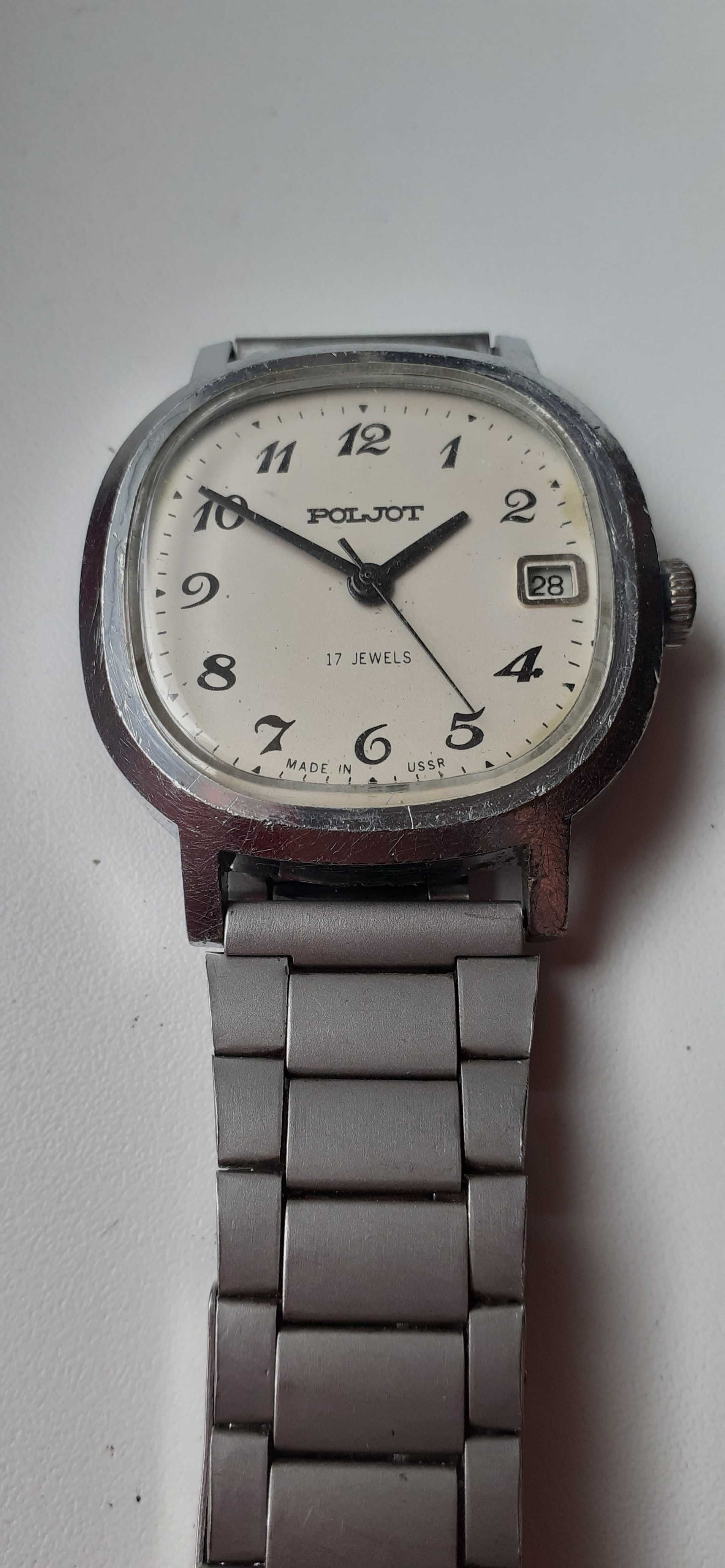 Zegarek POLJOT 17 jewels średnica 36 mm bk.