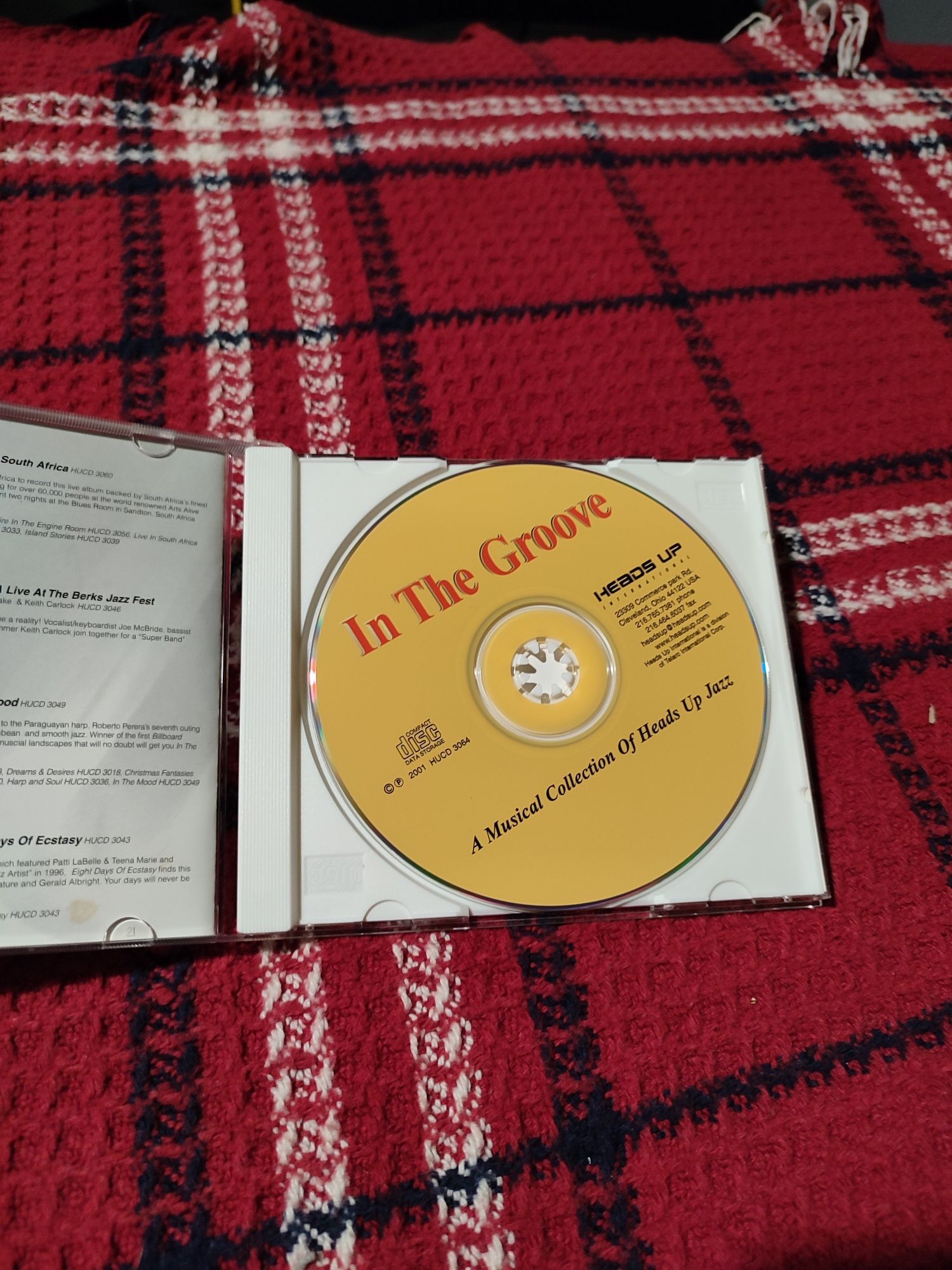 In the groove JAZZ CD