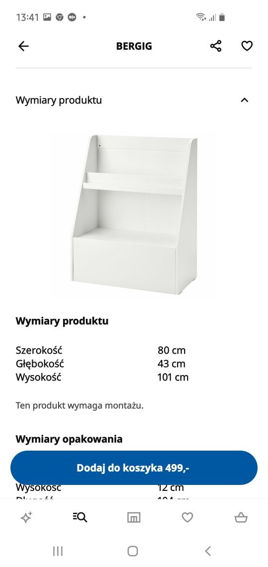 Bergig regal Ikea