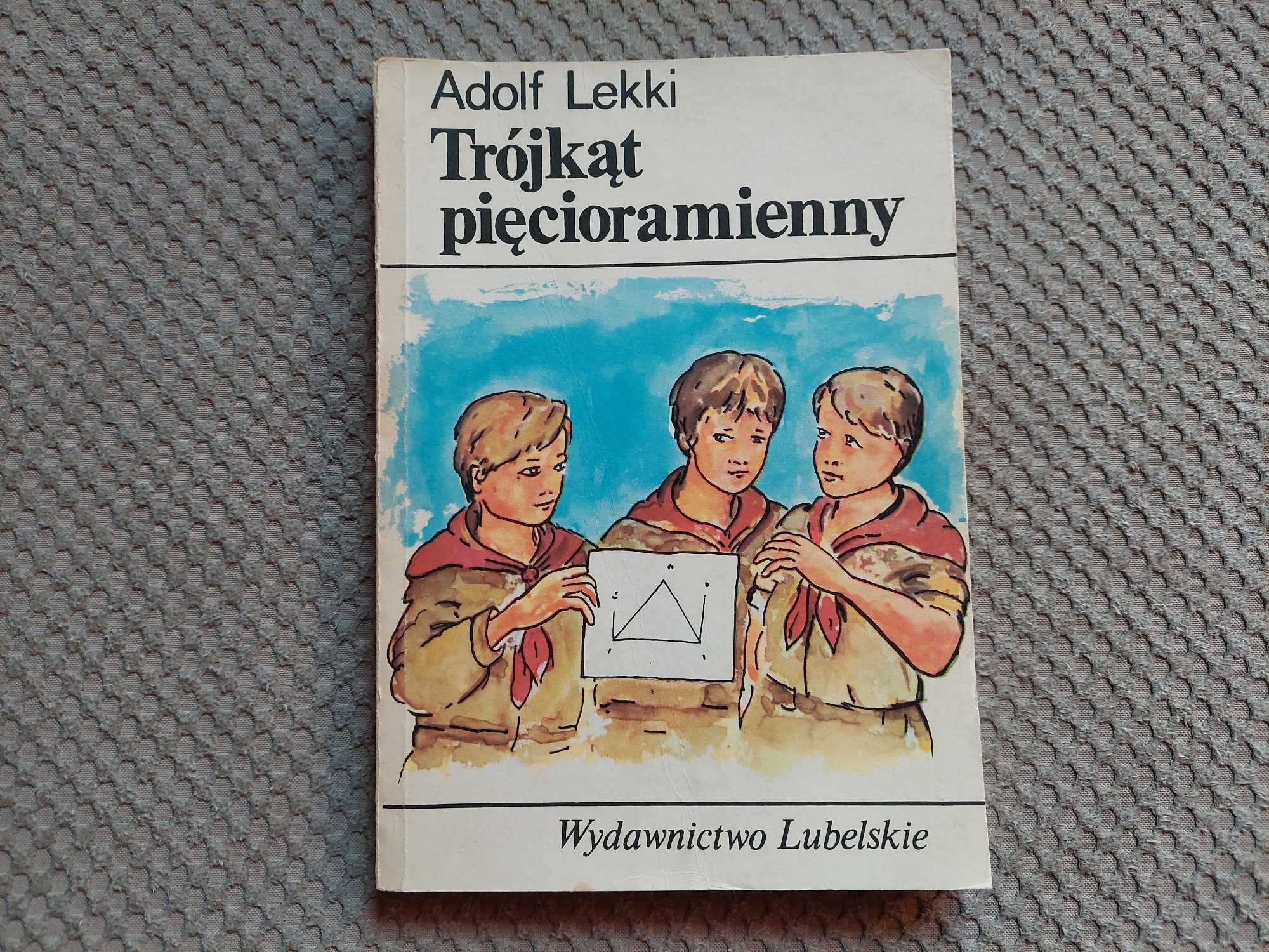 "Trójkąt pięcioramienny" Adolf Lekki