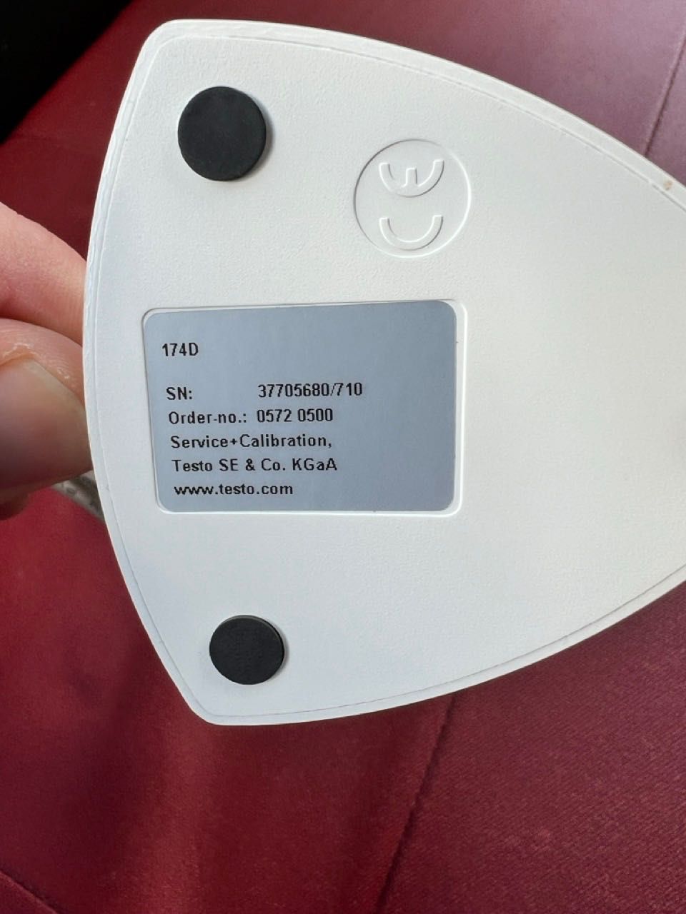 Rejestrator temperatury "Testo 174T" wraz z interfejsem USB
