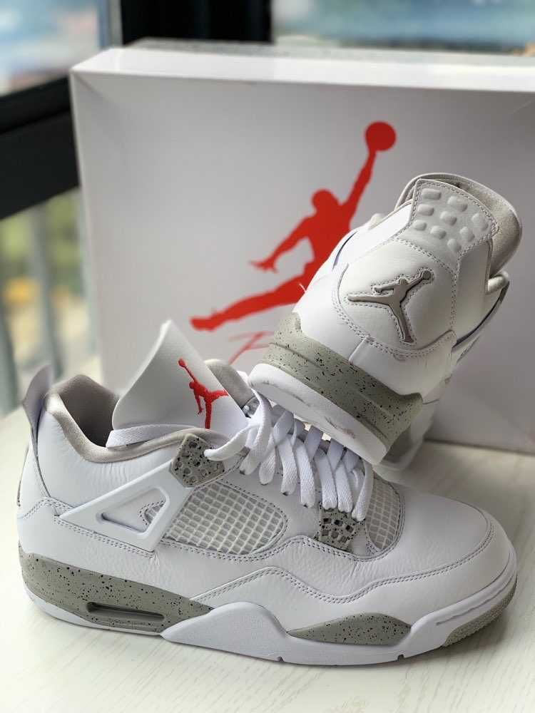 "Big Promotion"/buty/męskie*super/Biały/Jordan*4*Retro/r.40