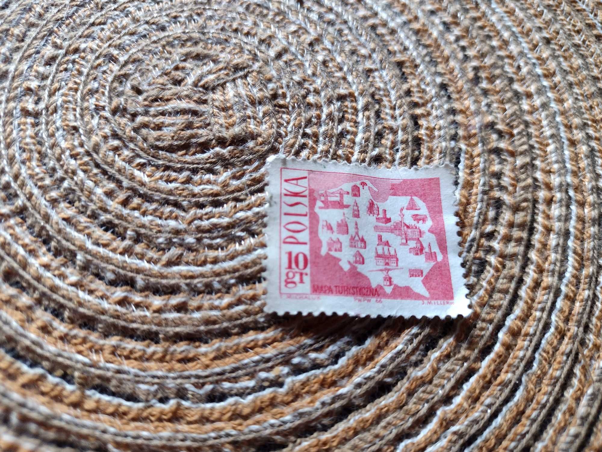 Znaczek pocztowy 'Mapa turystyczna' 10 gr PRL