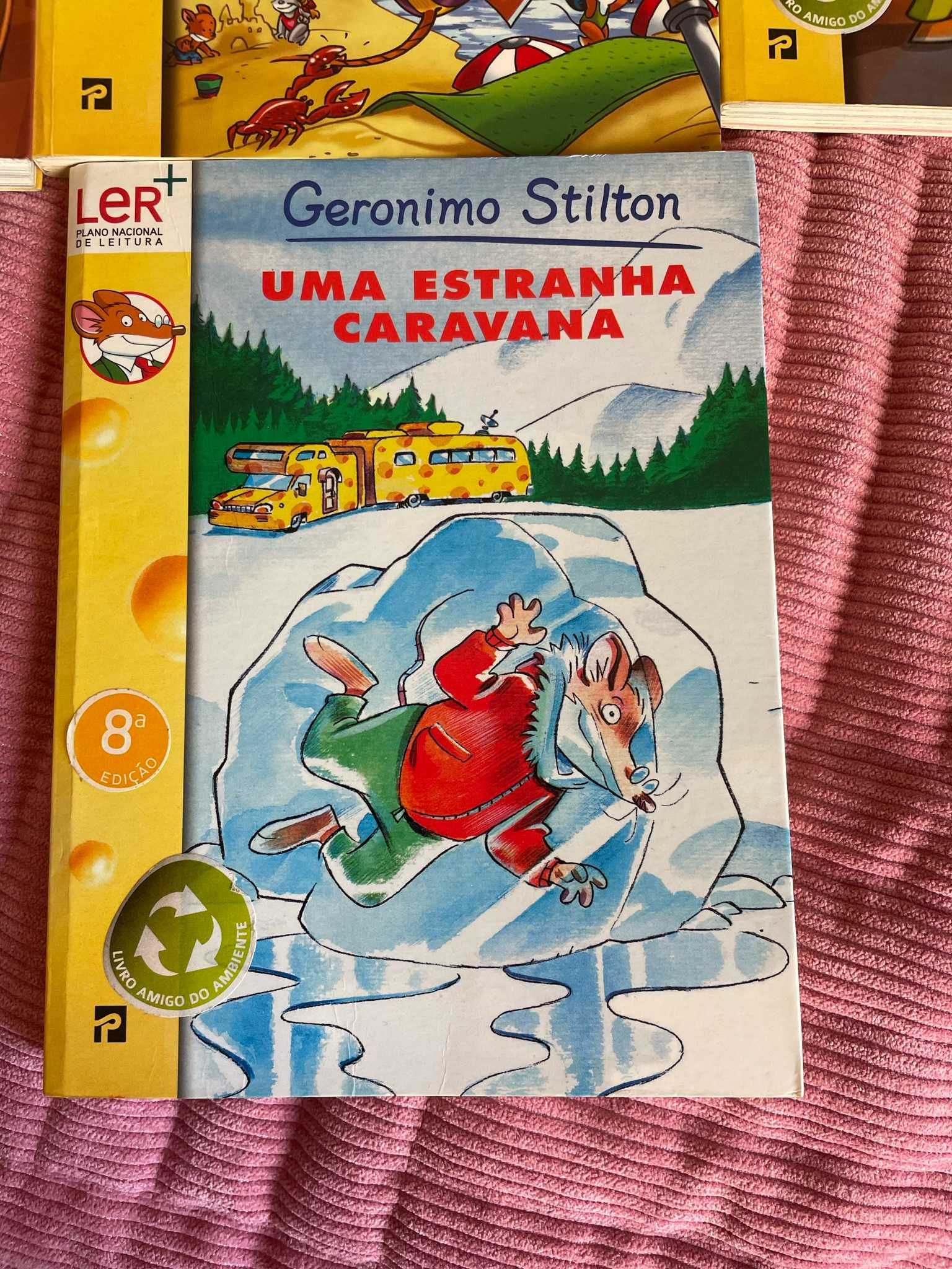 Geronimo Stilton - Livros em bom estado