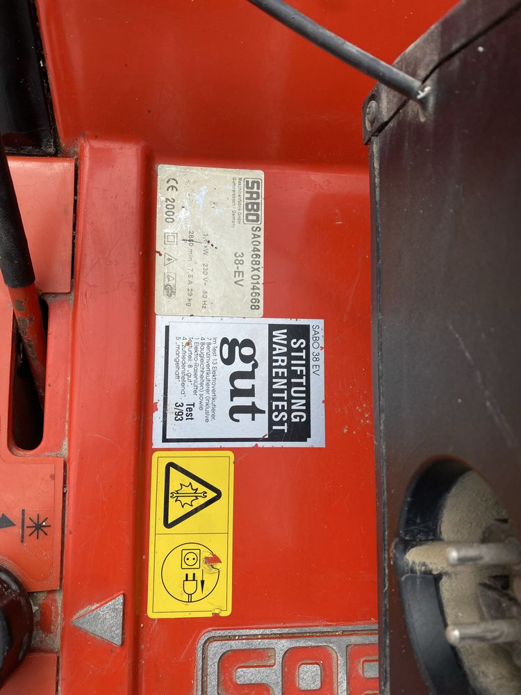 Wertykulator elektryczny Sabo 38ev