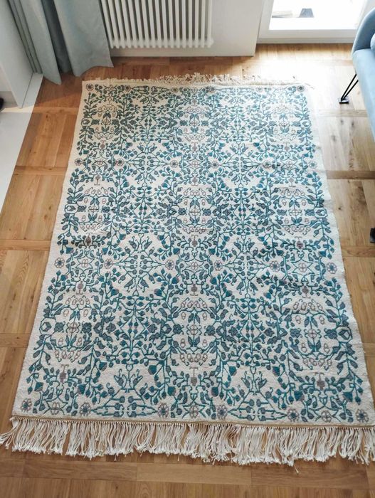 Oryginalny tkany dywan Tunezja 235 x 167 cm splot 20x20 Certyfikat