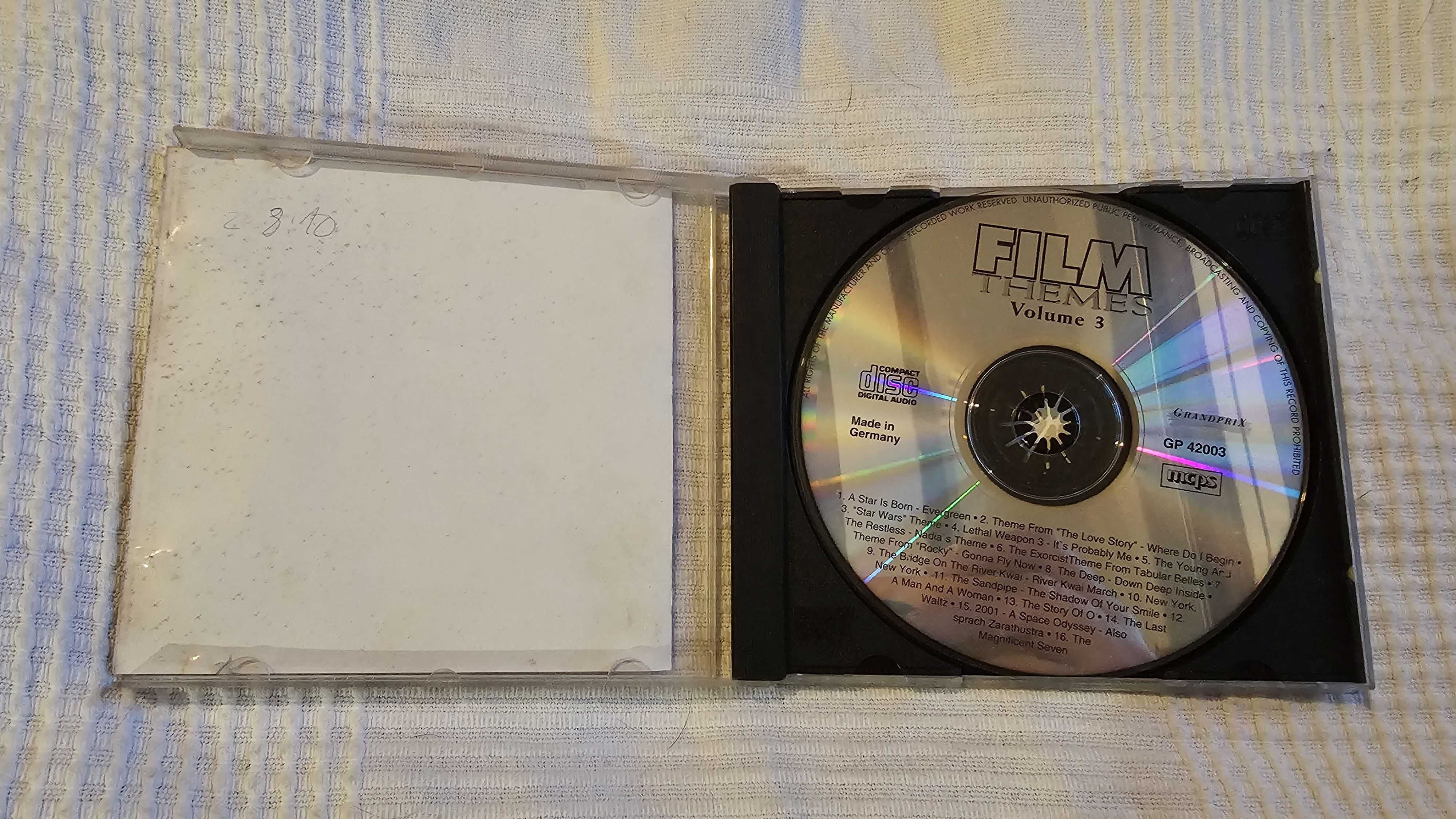 CD Film Themes Vol 3 Star Wars Exorcist Rocky Kosmiczna odyseja 2001