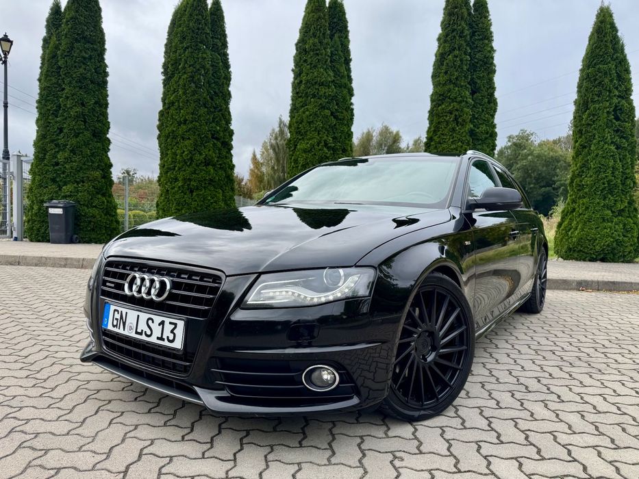 Audi A4 S-LINE 2.0TDI 170KM CR Quattro/Navi High/Alu19/Bang&Olufsen/Bi-Xenon/