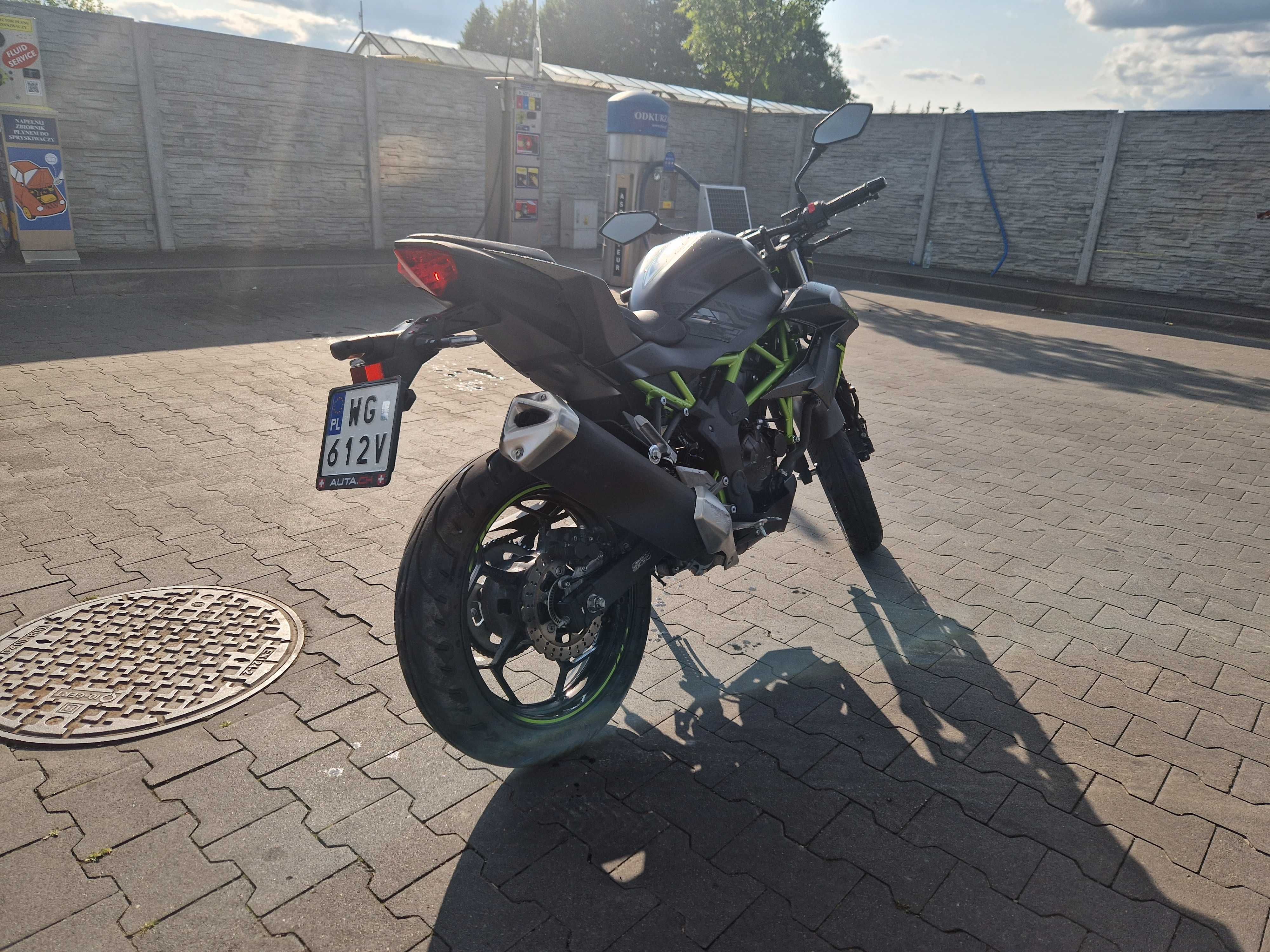 Kawasaki z125 ABS,  2024r. 3200km, Kat.B!