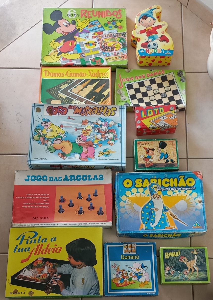 Lote de jogos da Majora