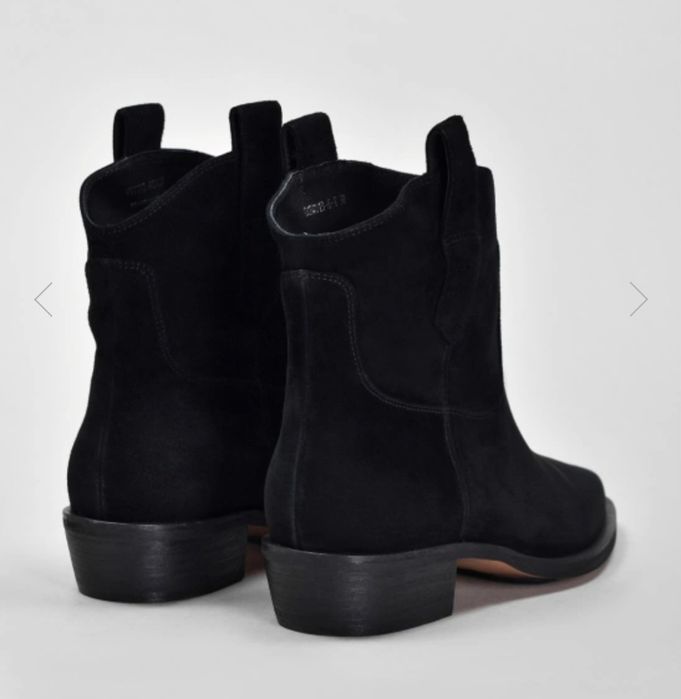 Сапоги козаки замшеві