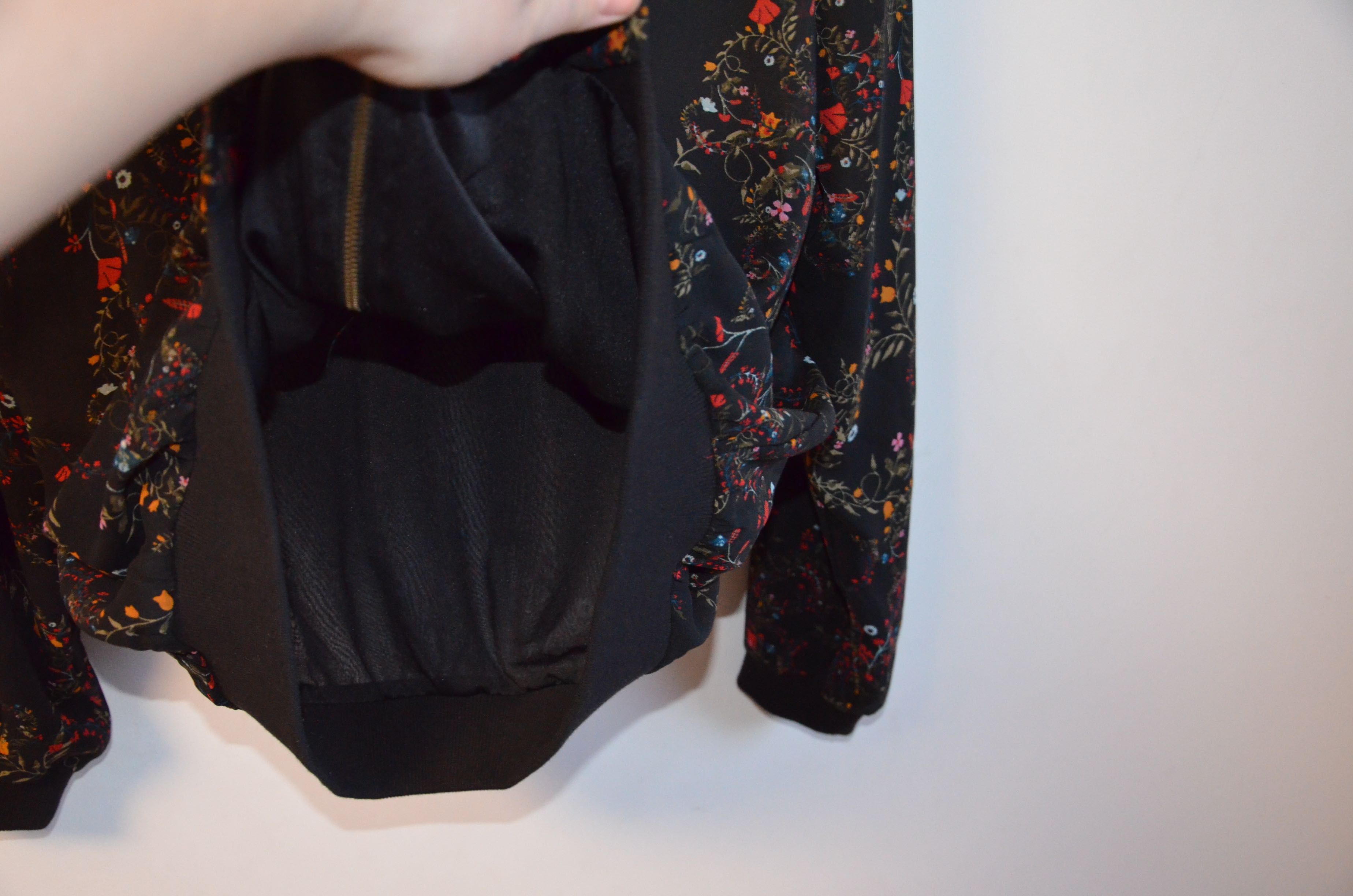 lindex kurtka bomberka w kwiaty r. L
