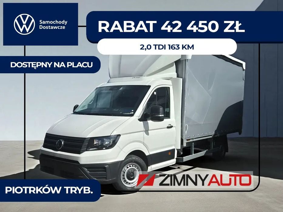 Volkswagen Crafter 35 Burto-firanka  2,0 TDI 163 KM | Manual 6-Biegowy | Dostępny od ręki!!!