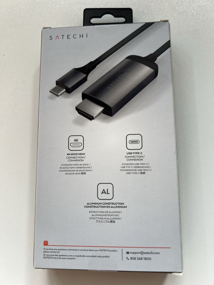 Кабель SATECHI Usb type-c to HDMI