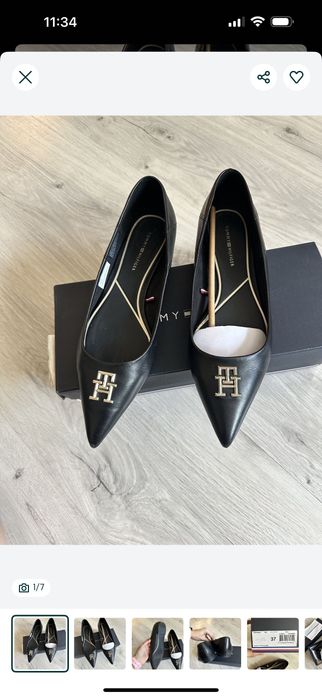 Балетки туфлі Tommy Hilfiger 37 р