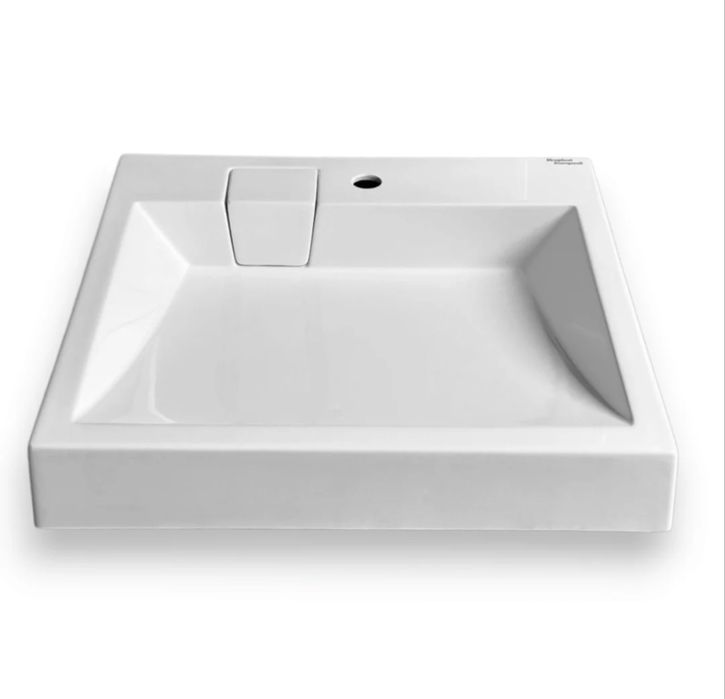 Раковина (умивальник акриловий) 60х60 см на пральну машину