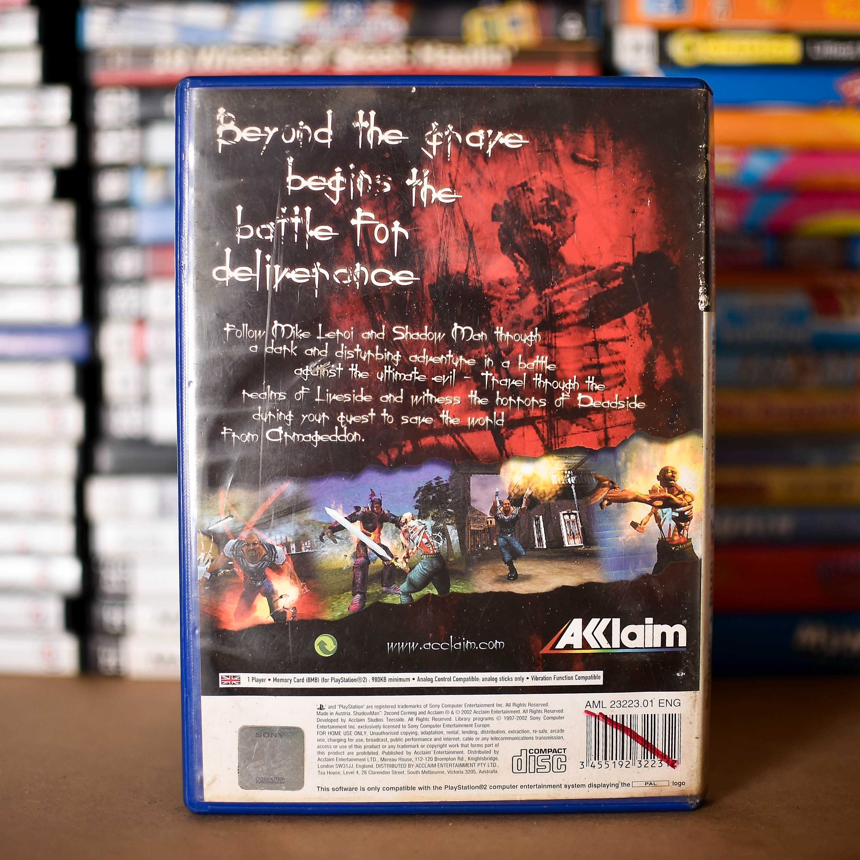 PS2 # Shadow Man 2 Second Coming