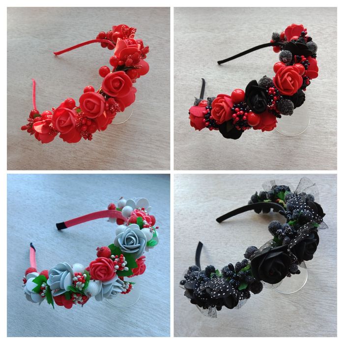 Любой 100 грн Обруч ободок веночек