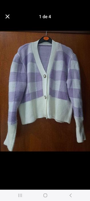 Casaco de  malha