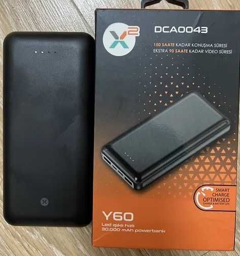 Павербанк 30000 mAh потужний переносний Dexim Xsquare Y60