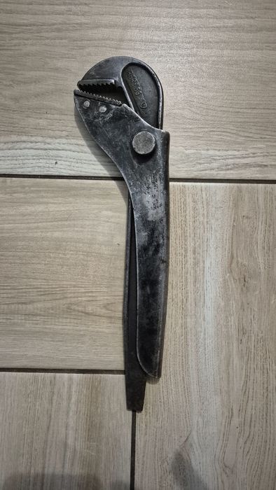 # PRL # STARY duży klucz nastawny hydrauliczny  ZSRR żabka 65 mm