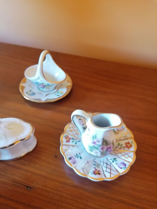 Conjunto peças mini decoração