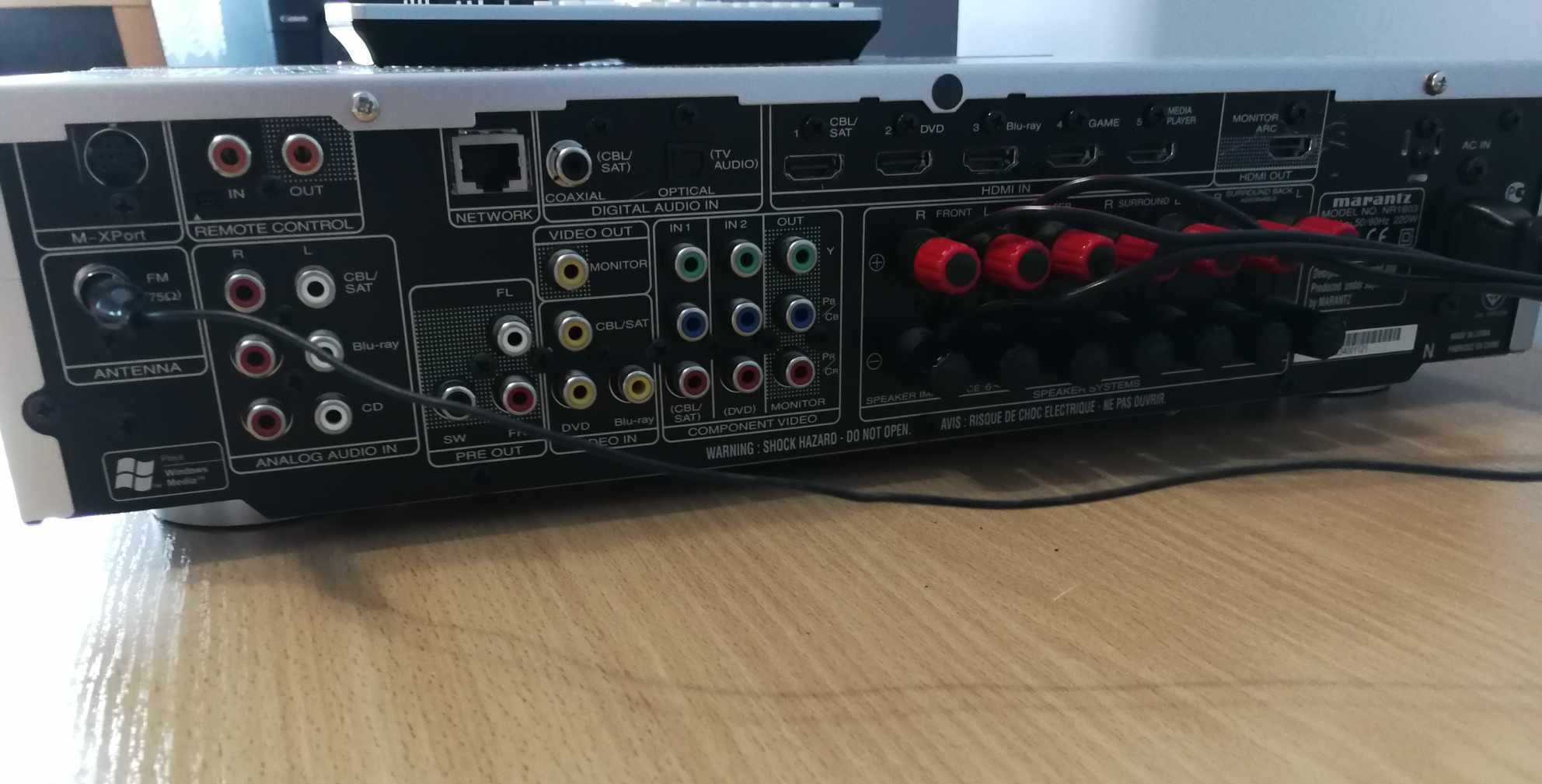 Amplituner Marantz NR 1603 HDMI USB Netplayer Spotify Zadbany !