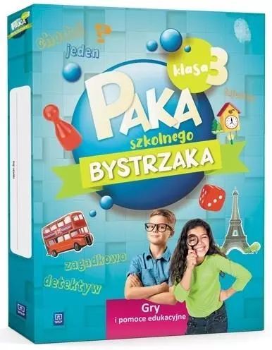Paka szkolnego bystrzaka SP 3 Gry i pomoce edu.. WSiP