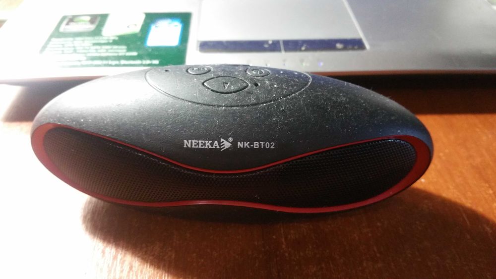 Портативная bluetooth MP3 колонка NK-BT02.Рабочая!