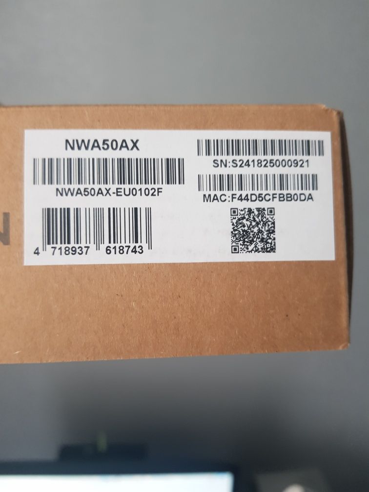 Точка доступу ZyXEL NWA50AX (NWA50AX-EU0102F)