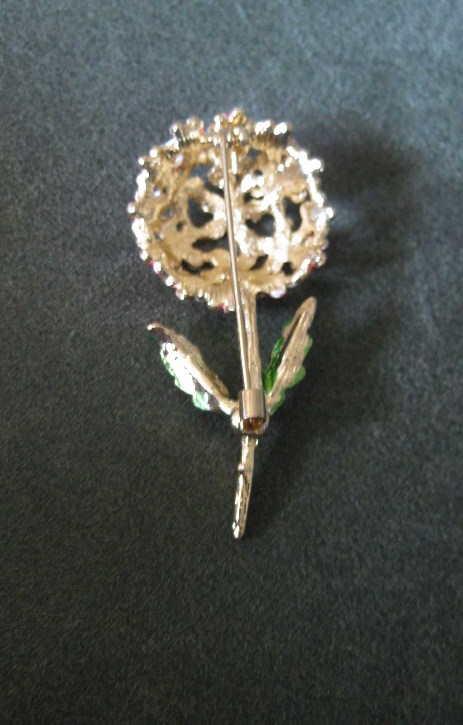 Alfinete / Broche / Pregadeira Hortensia NOVO