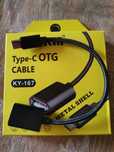 OTG кабель 10см Type-C - USB Бесплатная доставка