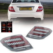 Astra Depot Pair LED Tail Light Brake Running Turn Signal Smoke Lens C