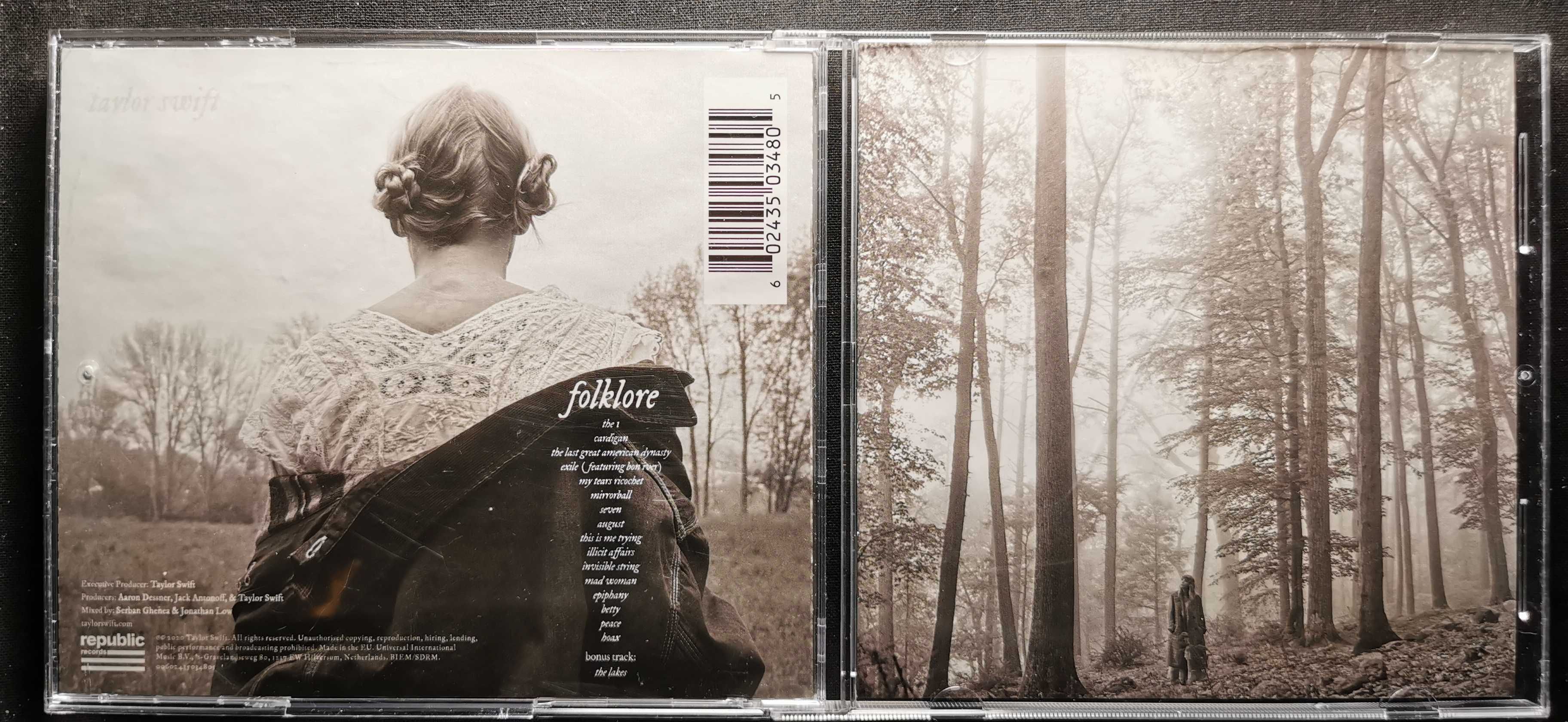 CD Taylor Swift – Folklore (bonus track) BDB!