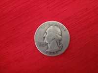 USA - 25 centów Quarter Dollar liberty 1942 r. - srebro