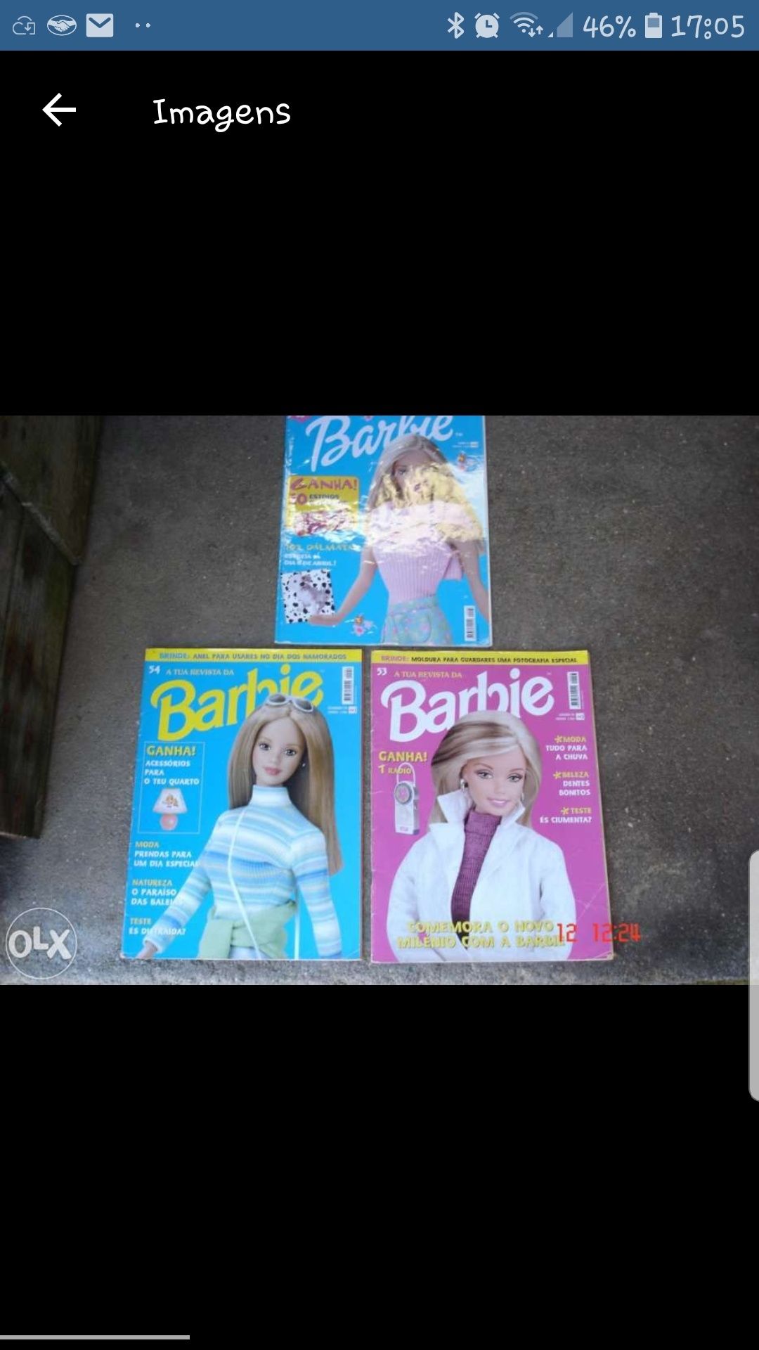 Revistas da Barbie de 2000 e 2001