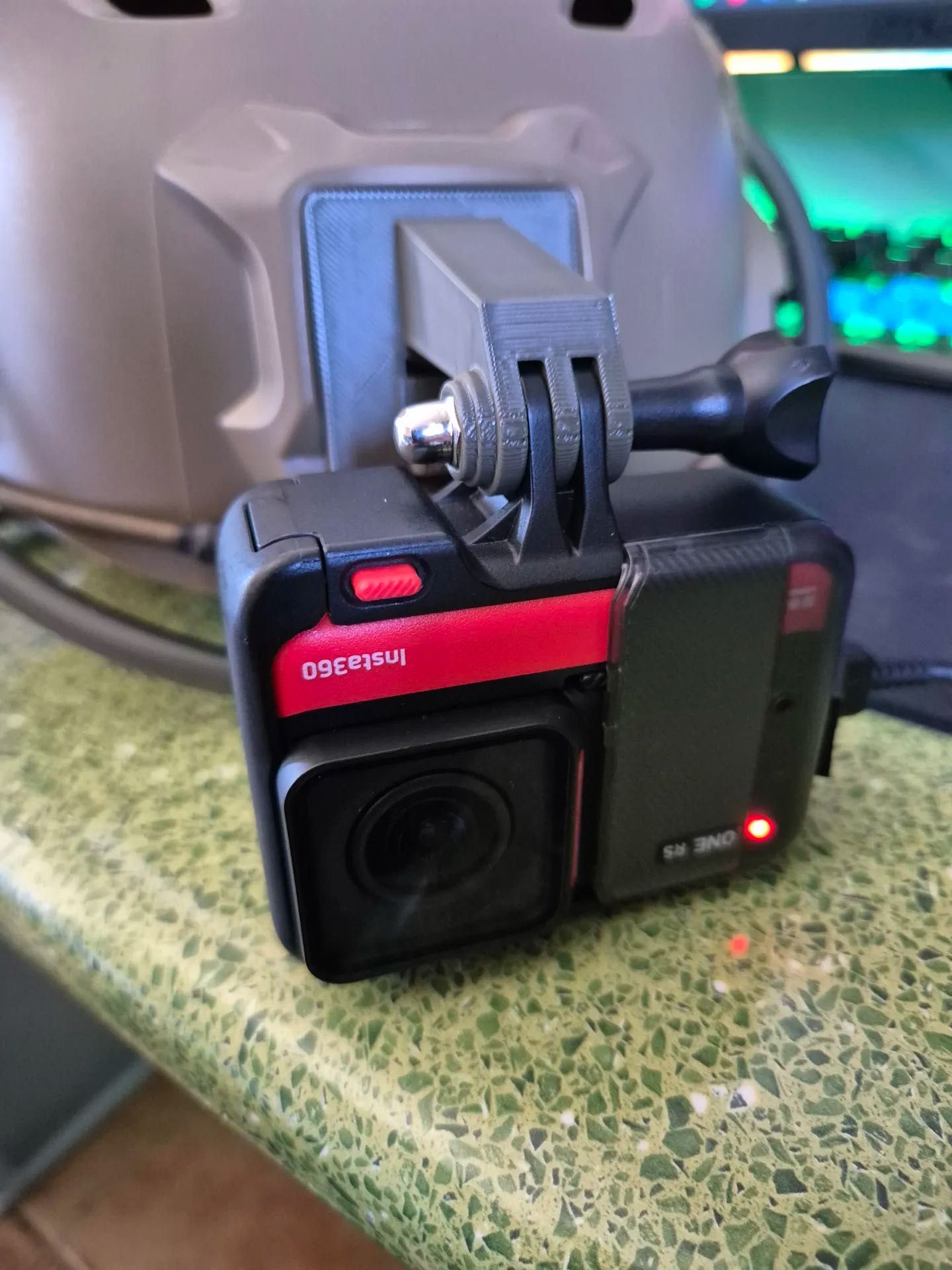 Кріплення NVG камер GoPro Insta360 на шолом!