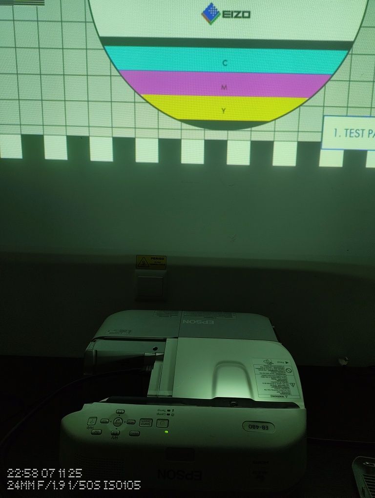 Projetor Profissional EPSON EB-480I