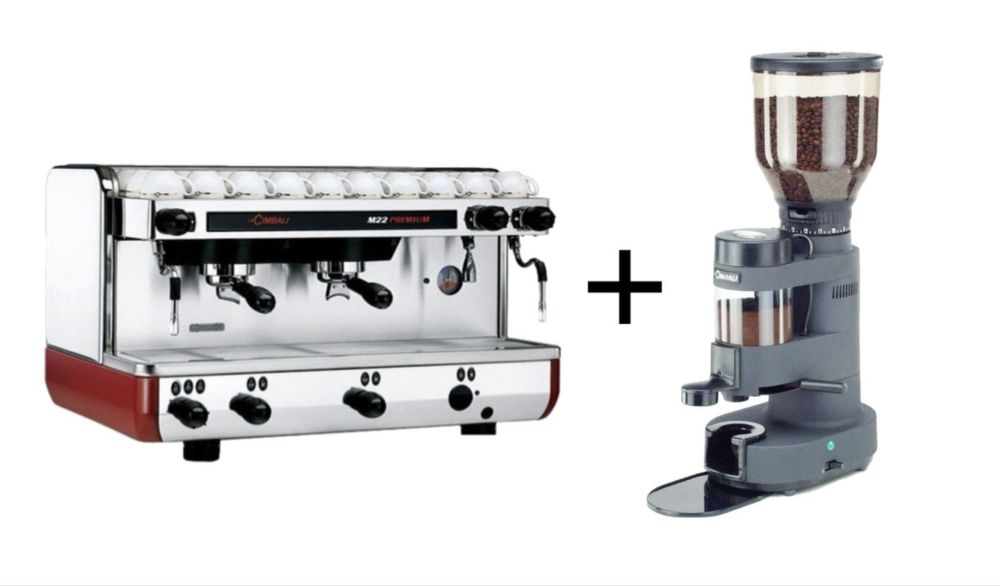 Kit Máquina de Café La Cimbali m22 + Moinho Cimbali 6* série