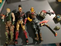 Bonecos fortnite