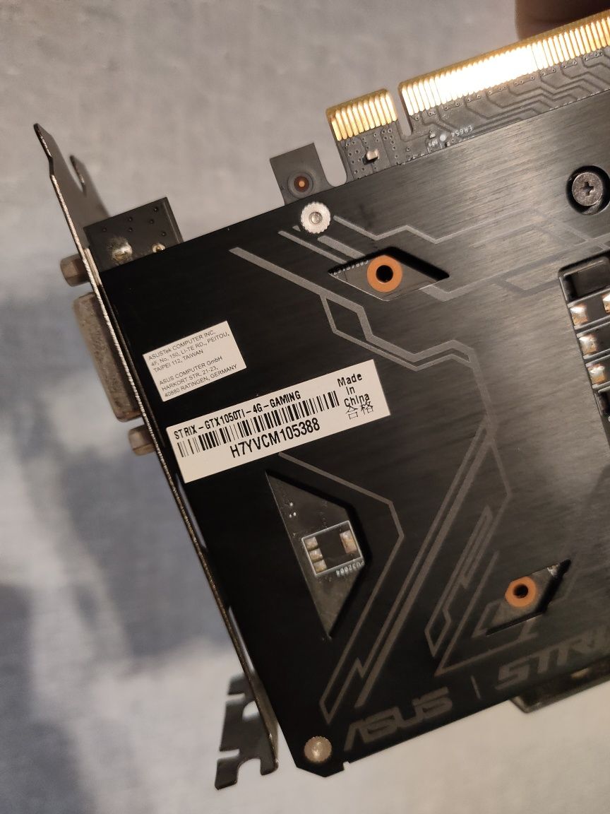 GTX 1050 Ti 4gb ідеал